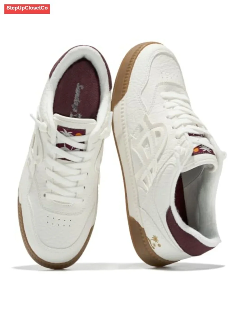 Women's Canvas Platform Sneakers Non-Slip Lightweight Casual Shoes